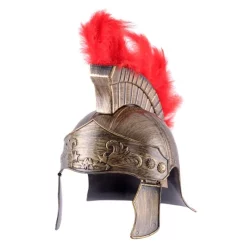 Roman Toy Helmet With Red Crest