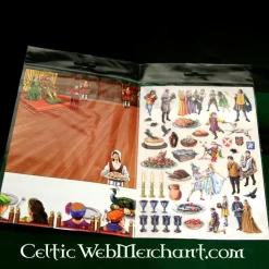 Medieval Clothing Sales Store -Medieval Clothing Sales Store rub down panorama royal banquet 1