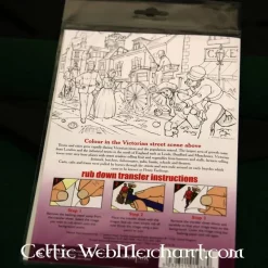 Rub Down Panorama Victorian Street -Medieval Clothing Sales Store rub down panorama victorian street 2