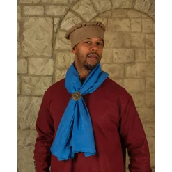 Mytholon Scarf Emil, Light Blue -Medieval Clothing Sales Store scarf emil light blue 3