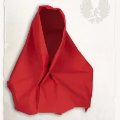 Mytholon Scarf Emil, Red -Medieval Clothing Sales Store scarf emil red 2