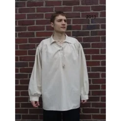 Leonardo Carbone Shirt Arn, Cream