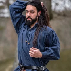 Leonardo Carbone Shirt Wolf Blue