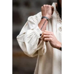 Leonardo Carbone Shirt Wolf Cream -Medieval Clothing Sales Store shirt wolf cream 5