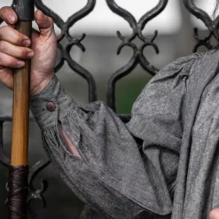 Leonardo Carbone Shirt Wolf Grey 9 Leonardo Carbone Shirt Wolf Grey -Medieval Clothing Sales Store shirt wolf grey 3