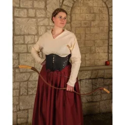 Mytholon Skirt Anna, Burgundy -Medieval Clothing Sales Store skirt anna burgundy 4
