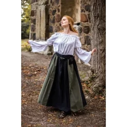 Leonardo Carbone Skirt Inge, Black-green 9 Leonardo Carbone Skirt Inge, Black-green -Medieval Clothing Sales Store skirt inge black green 3