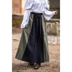 Leonardo Carbone Skirt Inge, Black-green 11 Leonardo Carbone Skirt Inge, Black-green -Medieval Clothing Sales Store skirt inge black green 5