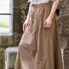Leonardo Carbone Skirt Inge, Honey Brown