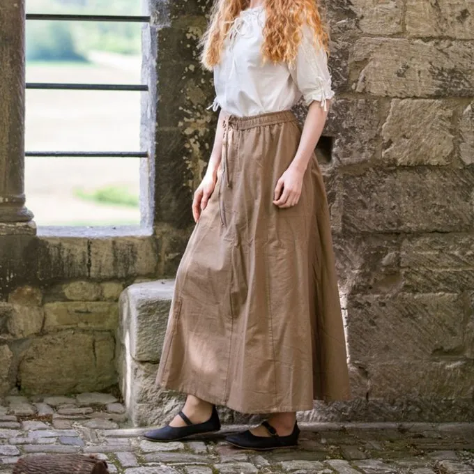 Leonardo Carbone Skirt Inge, Honey Brown 3 Leonardo Carbone Skirt Inge, Honey Brown - Image 3