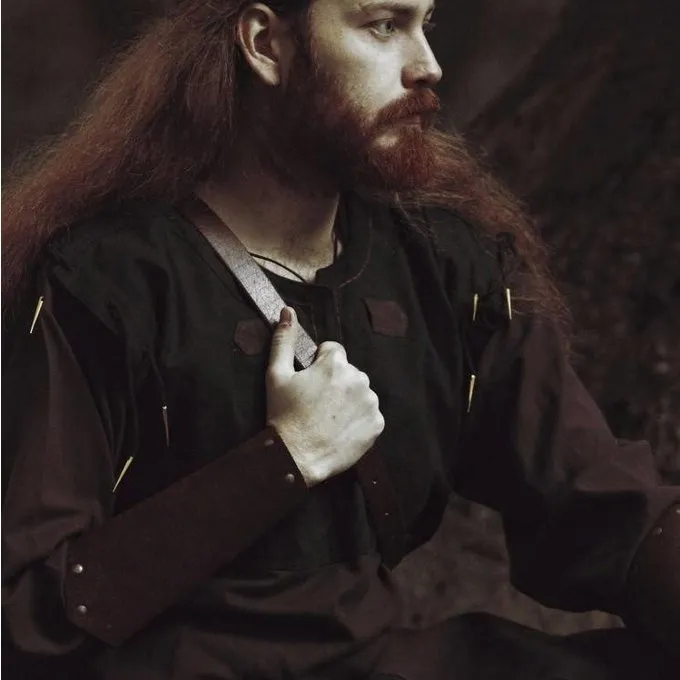 Skjoldehamm Tunic, Brown-black 4 Skjoldehamm Tunic, Brown-black - Image 4