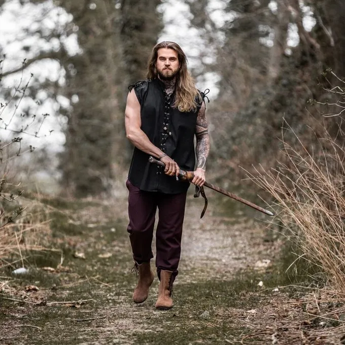 Leonardo Carbone Sleeveless Shirt Ott, Black 4 Leonardo Carbone Sleeveless Shirt Ott, Black - Image 4