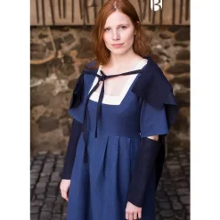 Burgschneider Sleeves Medieval Dress Frideswinde Blue