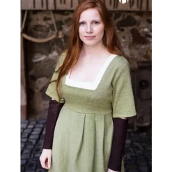 Burgschneider Sleeves Medieval Dress Frideswinde Brown