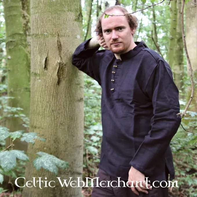 Leonardo Carbone Soldier Shirt, Black 1 Leonardo Carbone Soldier Shirt, Black