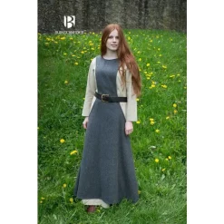 Burgschneider Surcoat Albrun Grey -Medieval Clothing Sales Store surcoat albrun grey 5