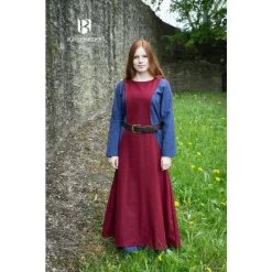 Burgschneider Surcoat Albrun Red -Medieval Clothing Sales Store surcoat albrun red 2