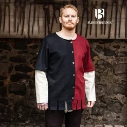Burgschneider Surcoat Aleran, Left, Red 6 Burgschneider Surcoat Aleran, Left, Red -Medieval Clothing Sales Store surcoat aleran left red 2
