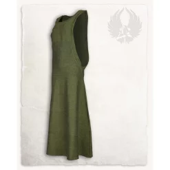 Mytholon Surcot Juliana, Herringbone Motif, Green