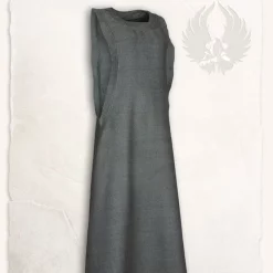 Mytholon Surcot Juliana, Herringbone Motif, Grey -Medieval Clothing Sales Store surcot juliana herringbone motif grey 4