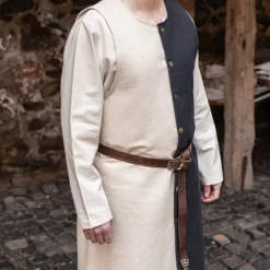 Burgschneider Tabard Auderic, Left, Black -Medieval Clothing Sales Store tabard auderic left black 5