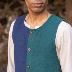 Burgschneider Tabard Auderic, Right Side, Blue 9 Burgschneider Tabard Auderic, Right Side, Blue -Medieval Clothing Sales Store tabard auderic right side blue 3