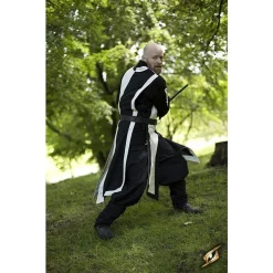 Epic Armoury Tabard Geoffrey, Black-white -Medieval Clothing Sales Store tabard geoffrey black white 4