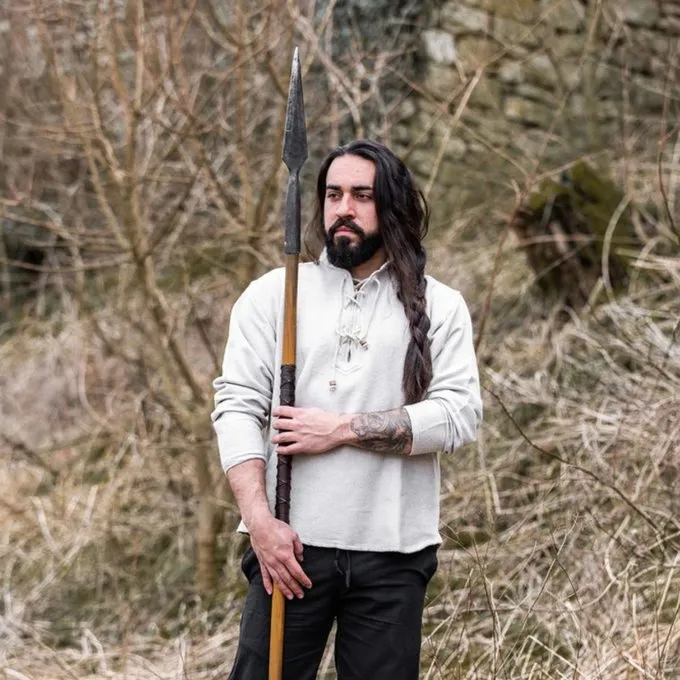 Leonardo Carbone Thick Cotton Shirt, Grey 2 Leonardo Carbone Thick Cotton Shirt, Grey - Image 2