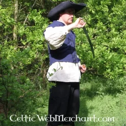 Leonardo Carbone Three-quarter Trousers, Honey Brown -Medieval Clothing Sales Store three quarter trousers honey brown 3