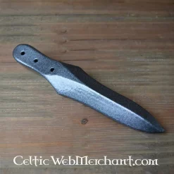 Epic Armoury Throwing Knife With 3 Holes, LARP Weapon
