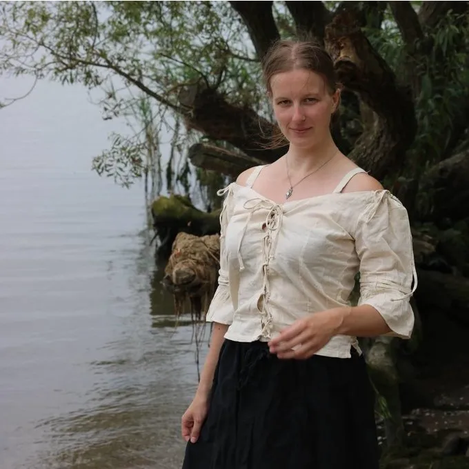 Leonardo Carbone Top Amelie Cream 4 Leonardo Carbone Top Amelie Cream - Image 4