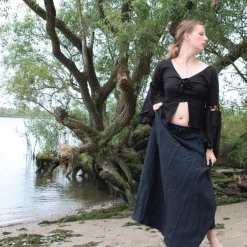 Leonardo Carbone Top Helen Cream -Medieval Clothing Sales Store top helen cream 4