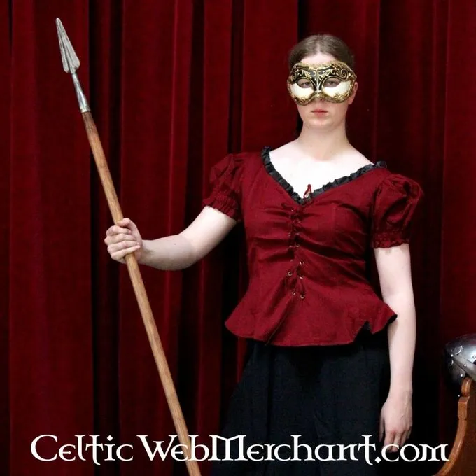 Leonardo Carbone Top Marta Red 2 Leonardo Carbone Top Marta Red - Image 2