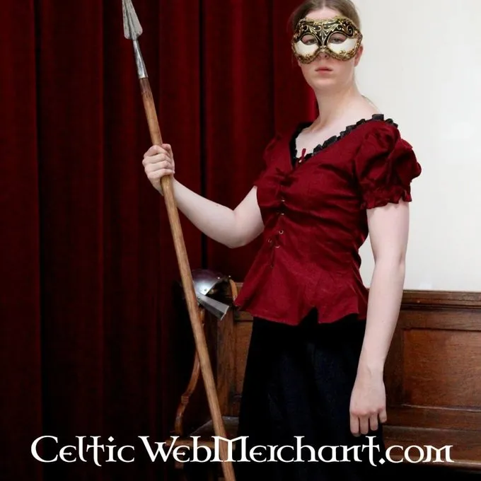 Leonardo Carbone Top Marta Red 3 Leonardo Carbone Top Marta Red - Image 3