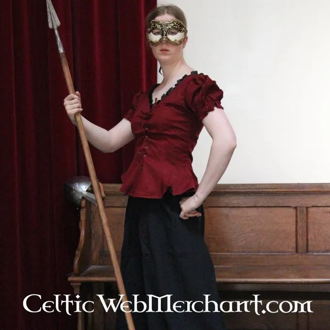 Leonardo Carbone Top Marta Red 4 Leonardo Carbone Top Marta Red - Image 4