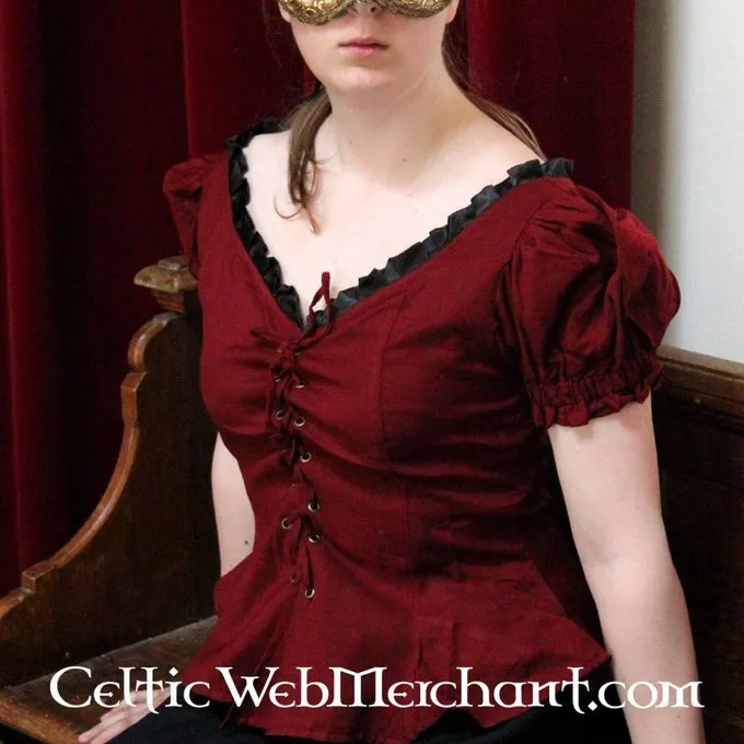 Leonardo Carbone Top Marta Red 6 Leonardo Carbone Top Marta Red - Image 6