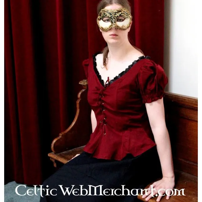 Leonardo Carbone Top Marta Red 1 Leonardo Carbone Top Marta Red