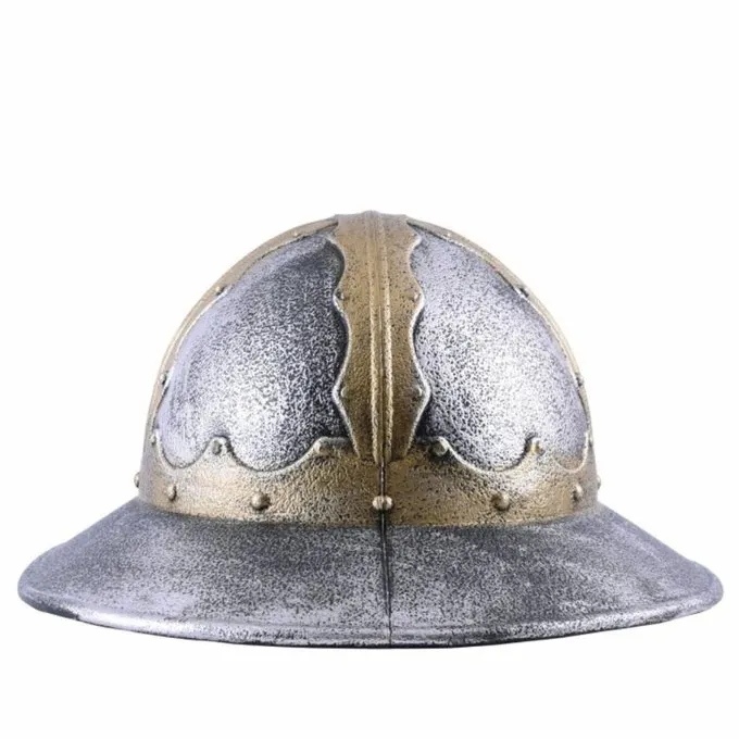 Toy Helmet Medieval Kettle Hat 3 Toy Helmet Medieval Kettle Hat - Image 3