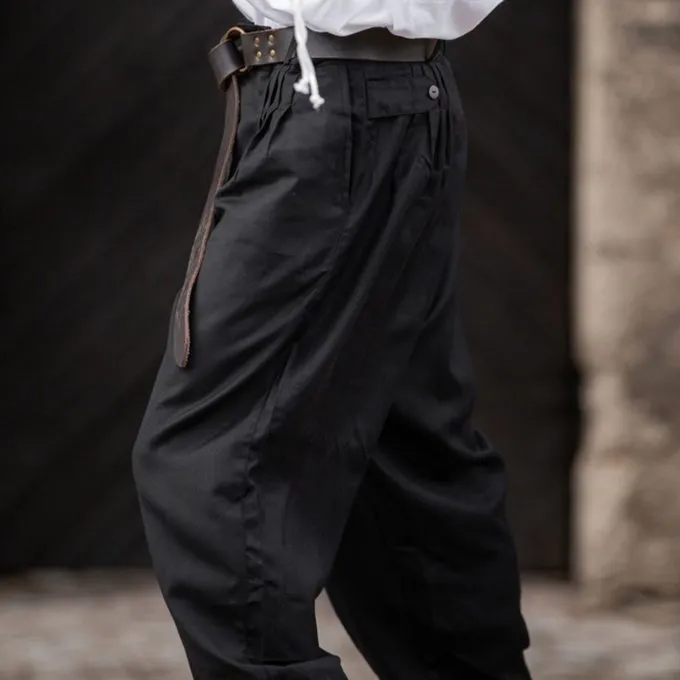 Leonardo Carbone Trousers Faust, Black 4 Leonardo Carbone Trousers Faust, Black - Image 4