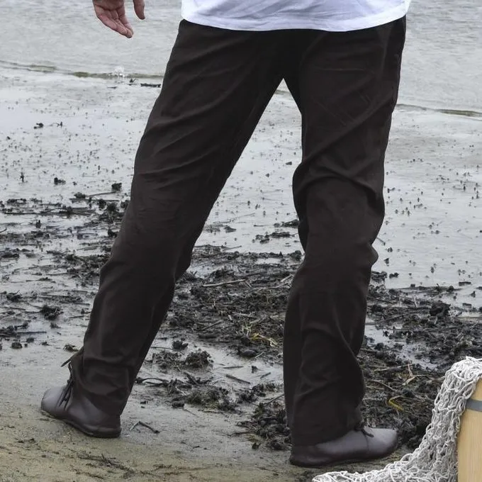 Trousers Francesco, Brown 2 Trousers Francesco, Brown - Image 2