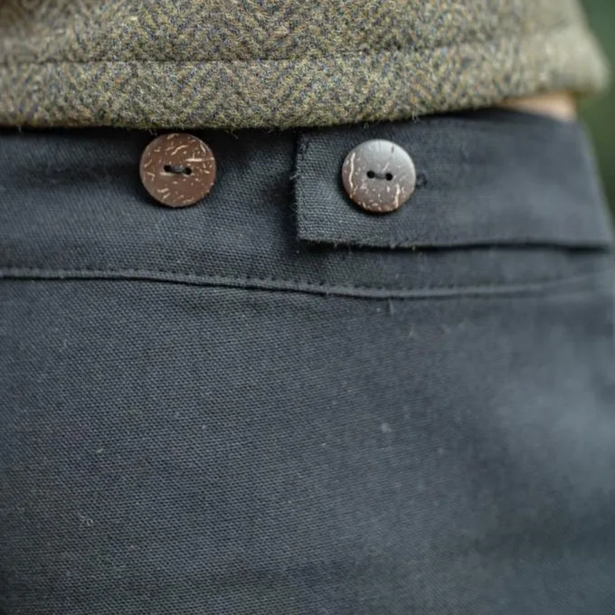 Burgschneider Trousers Kergon, Black 3 Burgschneider Trousers Kergon, Black - Image 3