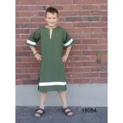 Leonardo Carbone Tunic Marcus For Kids Blue-black 5 Leonardo Carbone Tunic Marcus For Kids Blue-black -Medieval Clothing Sales Store tunic marcus for kids blue black 2