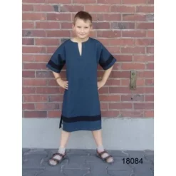 Leonardo Carbone Tunic Marcus For Kids Green-black