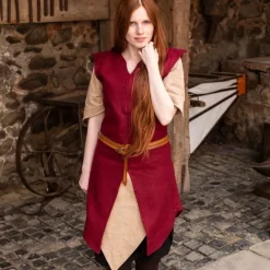 Burgschneider Tunic Meril, Wool, Red