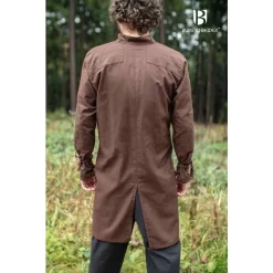 Burgschneider Tunic Tereon, Brown -Medieval Clothing Sales Store tunic tereon brown 3