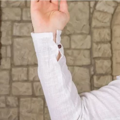 Mytholon Tunic Wolfram Black, Thin Cotton -Medieval Clothing Sales Store tunic wolfram black thin cotton 2