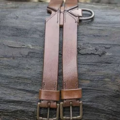 Epic Armoury Twin X-belt, Brown -Medieval Clothing Sales Store twin x belt brown 2