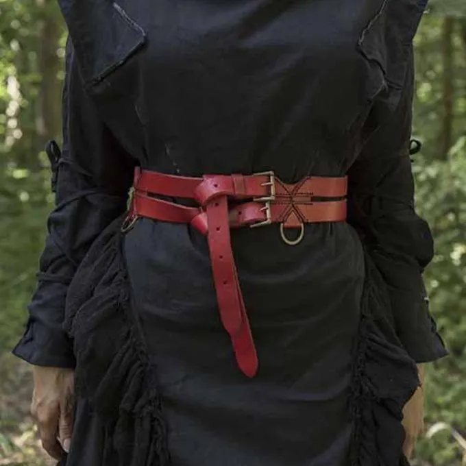 Epic Armoury Twin X-belt, Red 1 Epic Armoury Twin X-belt, Red