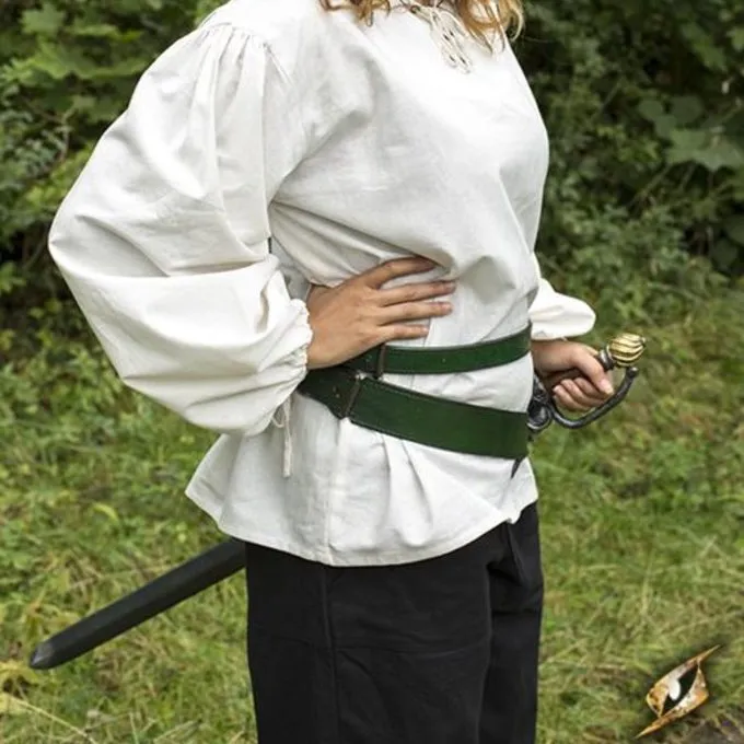 Epic Armoury Two-part Sword Belt, Green 2 Epic Armoury Two-part Sword Belt, Green - Image 2