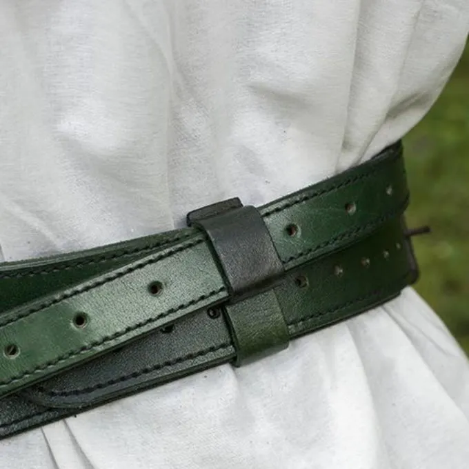 Epic Armoury Two-part Sword Belt, Green 6 Epic Armoury Two-part Sword Belt, Green - Image 6